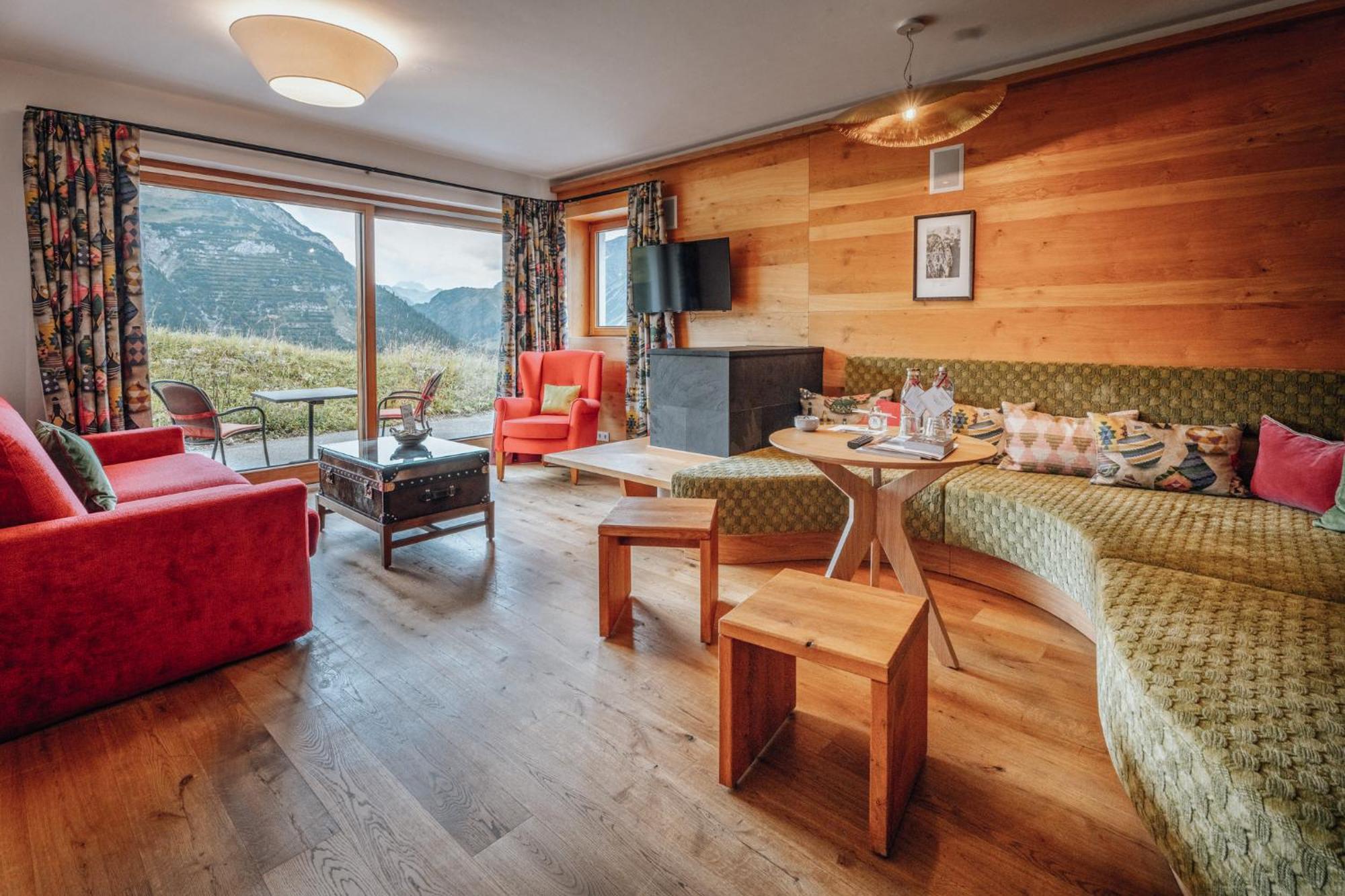 Hotel Goldener Berg Лех-ам-Арльберг Екстер'єр фото