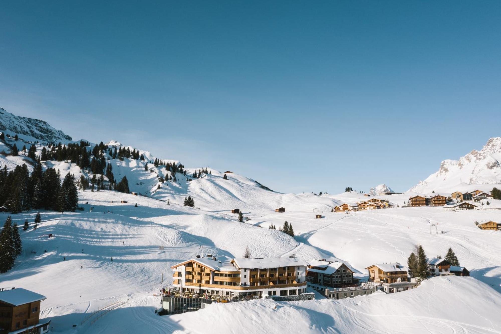 Hotel Goldener Berg Лех-ам-Арльберг Екстер'єр фото
