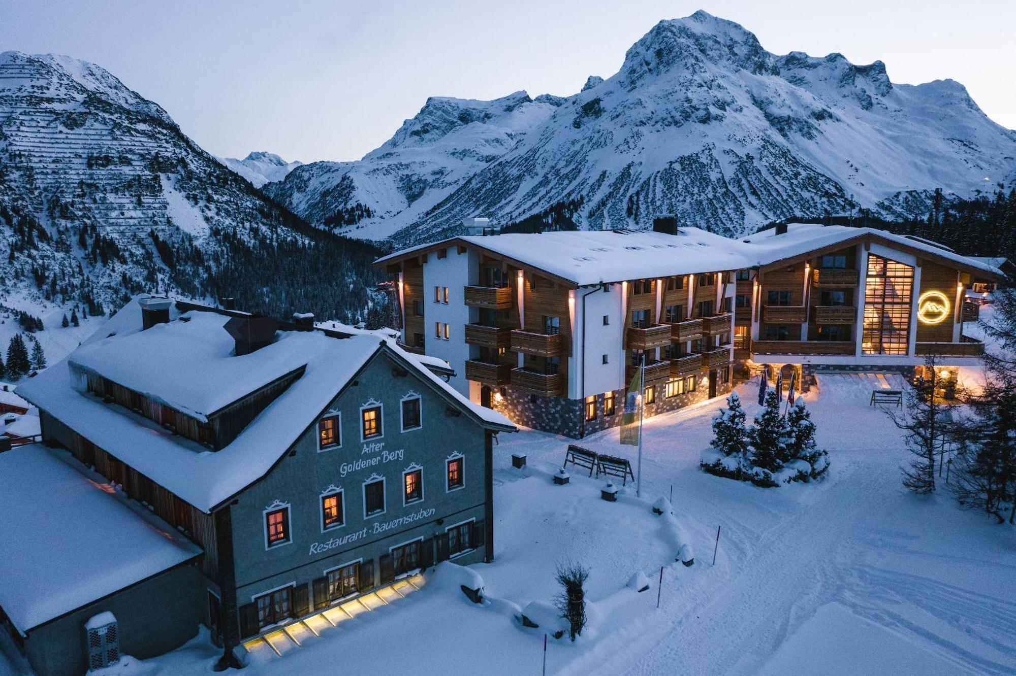 Hotel Goldener Berg Лех-ам-Арльберг Екстер'єр фото