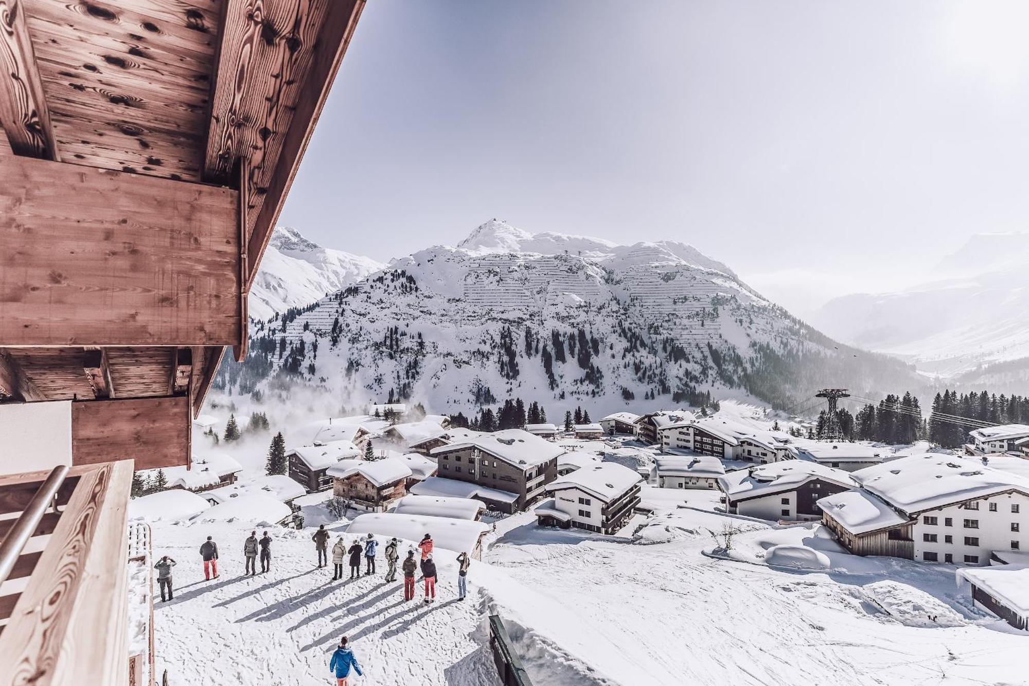 Hotel Goldener Berg Лех-ам-Арльберг Екстер'єр фото